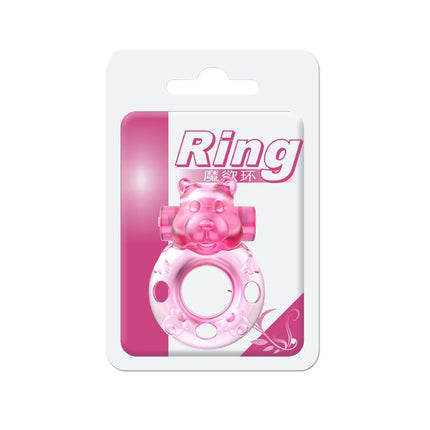 Cock Ring with Vibrating Bullet Bear