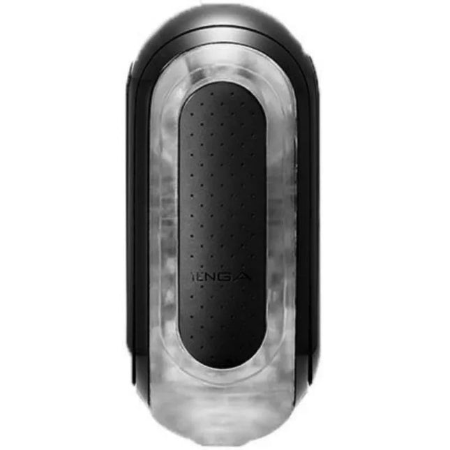 Flip Zero Black male masturbator by Tenga, premium Japanese-made design, focused on craftsmanship and immersive pleasure.