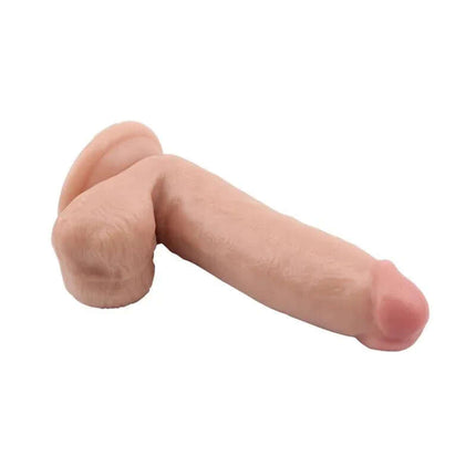 Dildo Dual Density Fashion Dude 6.7 Flesh with realistic texture and suction cup