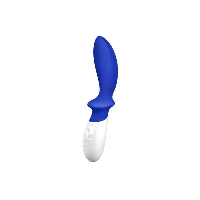 LOKI Federal Blue vibrator for targeted prostate massage with ergonomic design and 6 vibration functions.