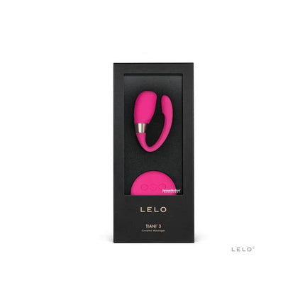 TIANI 3 Cerise remote controlled vibrator in packaging for enhanced intercourse pleasure
