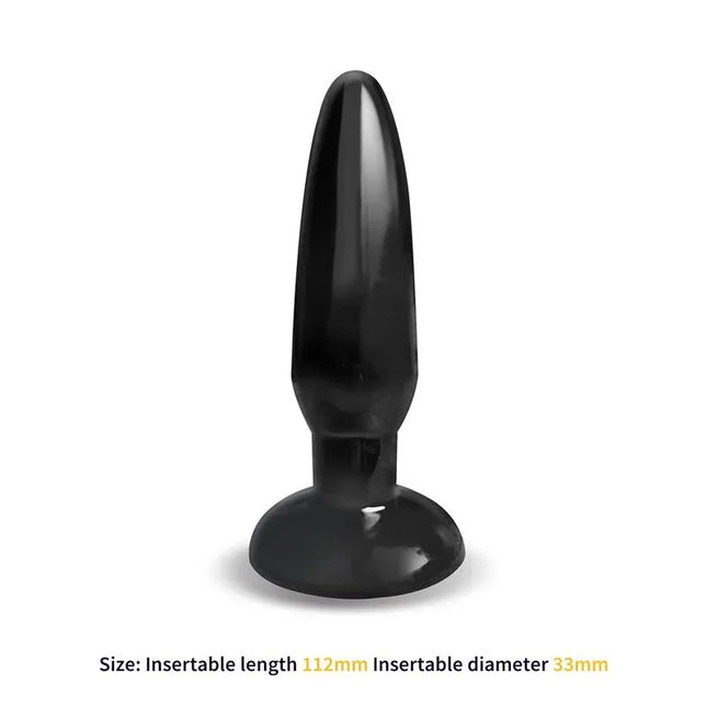 Ainsley Butt Plug Silicone 11.2 cm x 3.3 cm, premium body-safe anal plug for comfortable play.