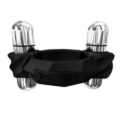 Ring Hydro Vibe USB Silicone with dual bullet vibrators for enhanced Bathmate pump experience.