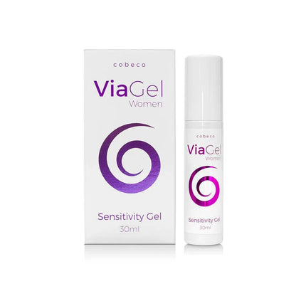 Sensitive Gel ViaGel for Women 30 ml - Intimate gel in purple packaging for heightened sensitivity and revitalizing effect.