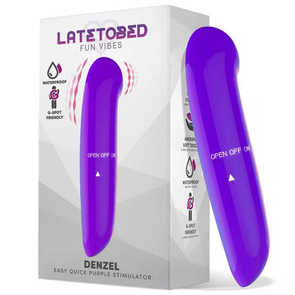 Denzel Stimulator Easy Quick Purple with powerful vibrations and G-spot design