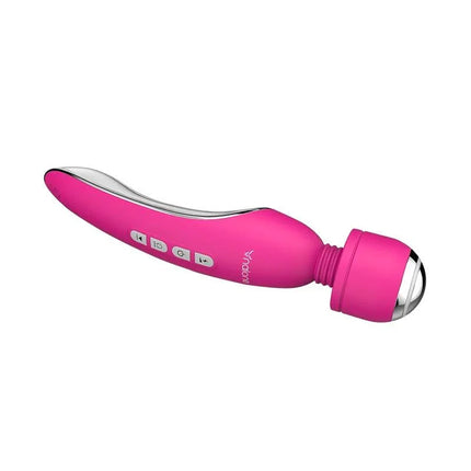 Masager and Vibe Electro Fuchsia with dual motors and 7 vibration functions for full-body massage and electro stimulation.