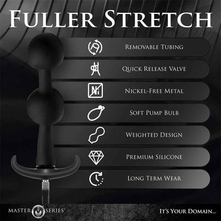 Ass Rattler Weighted Inflatable Anal Balls