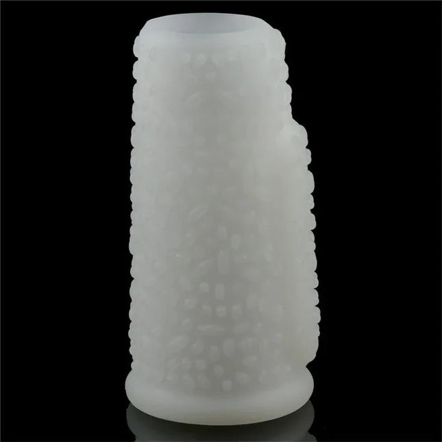 Vibrating Penis Sleeve Drip Knights in textured silicone for enhanced pleasure