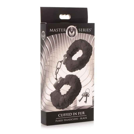 Furry Handcuffs Black