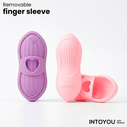 Laia Heated Finger Vibrator and App Pink
