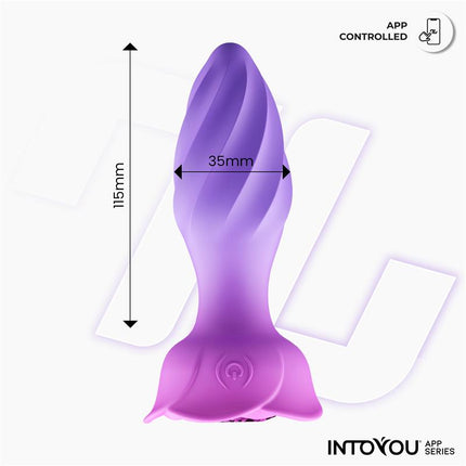 Moxy Butt Plug with Rotation 360º with App