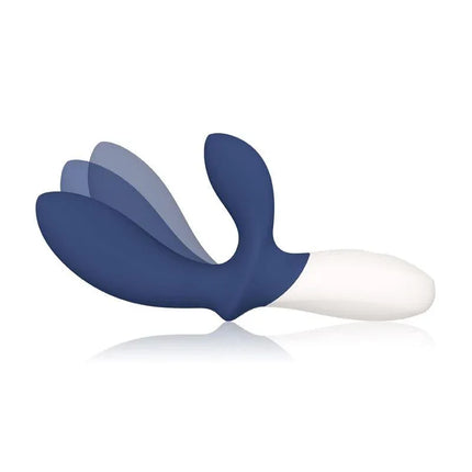 Loki Wave 2 Base Blue vibrating prostate stimulator with WaveMotion technology for enhanced internal stimulation