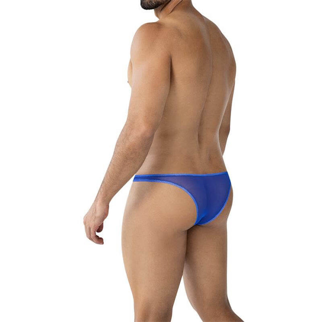 C4MSPX07 Capri Brief Mesh Electric Blue