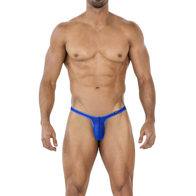 C4MSPX11 Micro Thong Mesh Electric Blue S