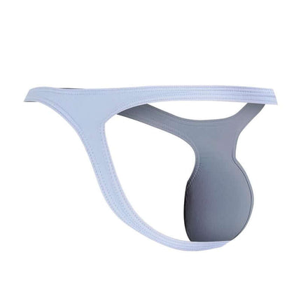 C4MSPXBUL03 lavender men’s bulge enhancing micro thong with pear-shaped front pouch and minimal rear coverage