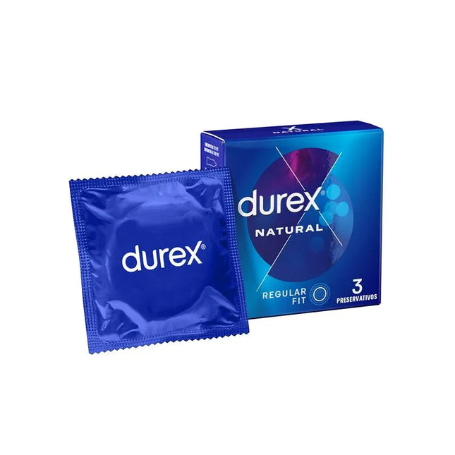 Condoms Natural 3ud - Durex Natural Condoms pack and single condom for trusted protection and comfort.