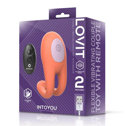 Lovit Vibrating Couple Toy Flexible with Remote Control