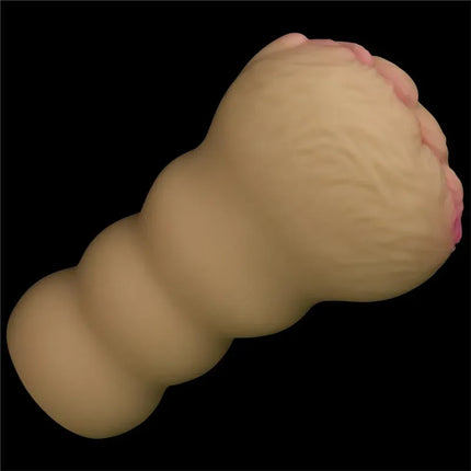 Masturbator Aliens Pie 3 with ergonomic design and textured tunnel for lifelike solo experience.