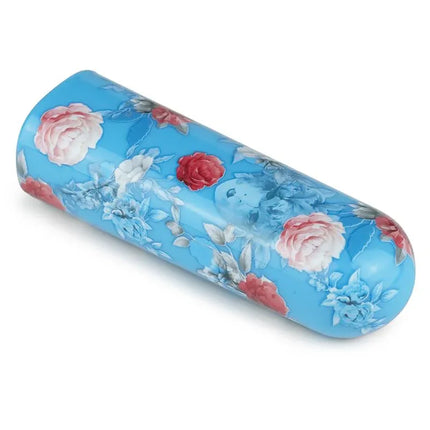 Vibrating Bullet Daphne in floral design, compact and travel-friendly, offers 10 vibration functions for discreet and powerful pleasure.