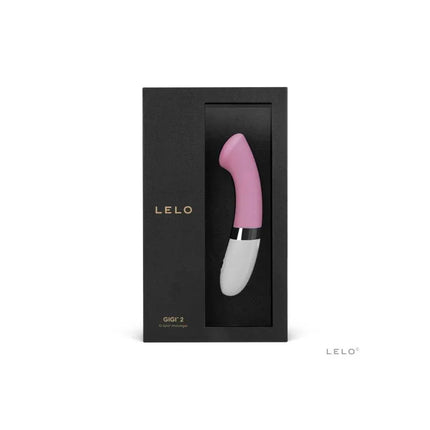 GIGI 2 Pink G-spot massager in packaging, premium design for targeted stimulation.