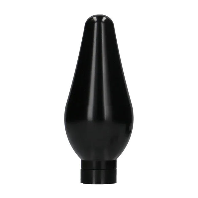Butt Plug Set Pointed Large Suction Cup Black with ergonomic design and high-quality materials.