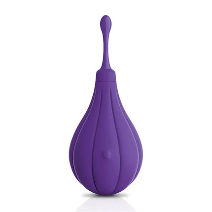 Purple Stimulator Focus Sonic with silicone accessories and high-frequency pulsations for personalized experience.
