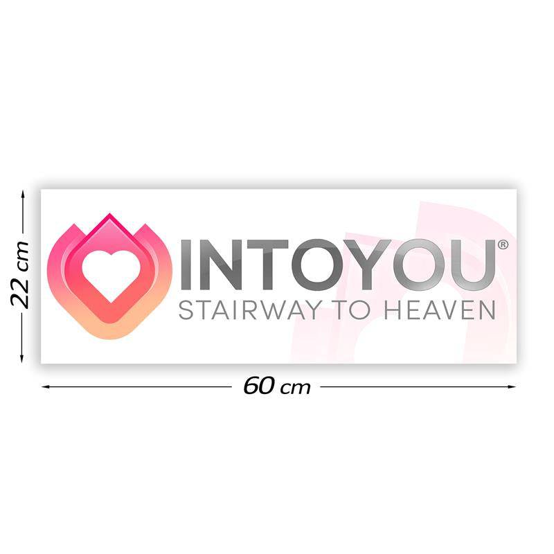 Promotional Sign Intoyou 60 cm x 22 cm