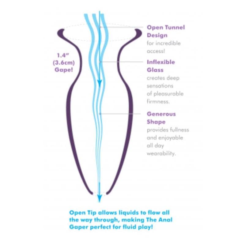 Butt Plug Mega Anal Gaper Clear