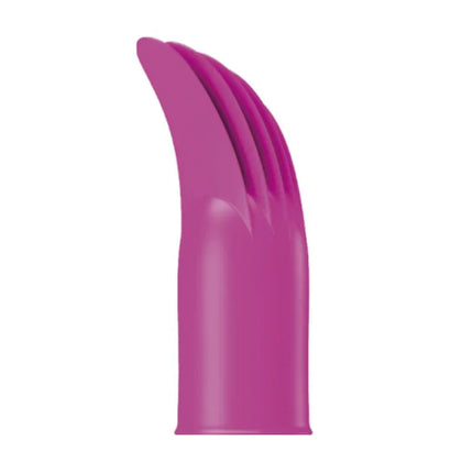 Purple silicone sleeve for 4Fun Vibrating Bullet and 4 Sleeves USB Waterproof Silicone