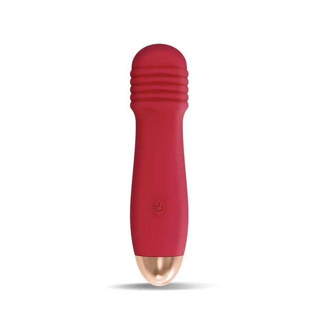 Nesta Stimulator 10 Speeds Rust Red, sleek design with 10 vibration levels, compact and ergonomic for versatile use, whisper-quiet motor