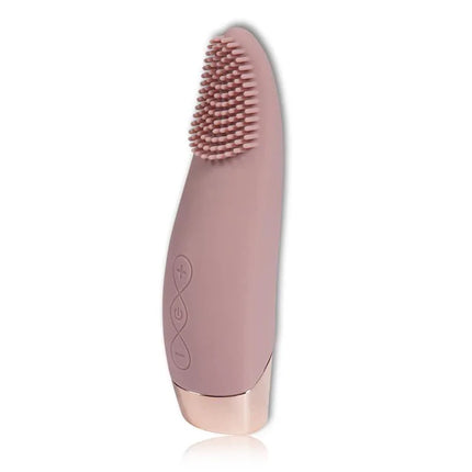Stimulator Silicone USB Yin with 10 speeds and tickling protuberances, rechargeable and waterproof for enhanced pleasure.