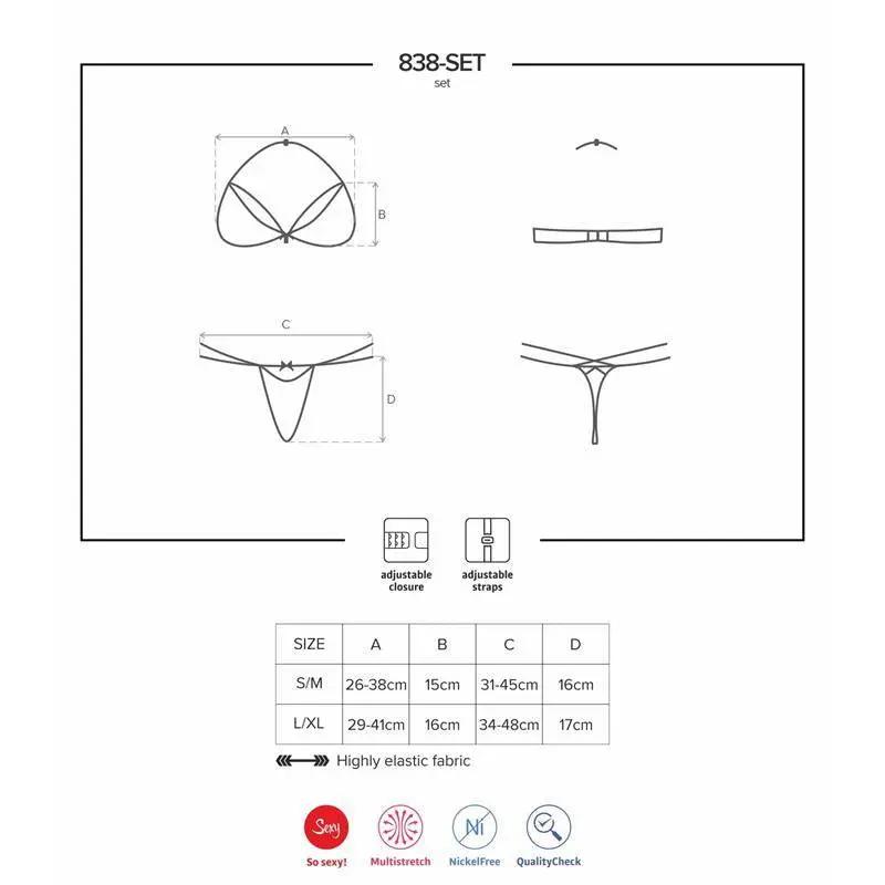 838 - SET - 3 2 Pieces Set - secretsextoys.store