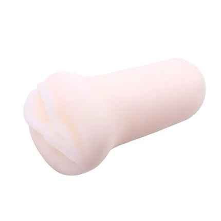 Masturbator Fire a Gun No.03 White male pleasure device with realistic T-Skin texture for intense stimulation