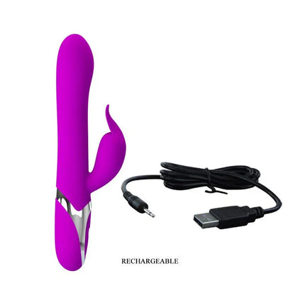 Vibe Neil Inflatable Function 23.7 cm with rechargeable USB cable, featuring triple stimulation and G-spot targeting.