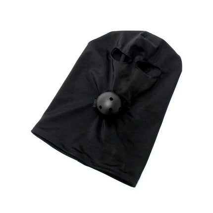 Spandex Hood with Ball Gag for intimate, consensual exploration and bold restraint