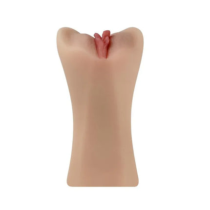 Male Masturbator Vagina Marina Skin with lifelike vaginal-shaped opening and textured tunnel for realistic pleasure.