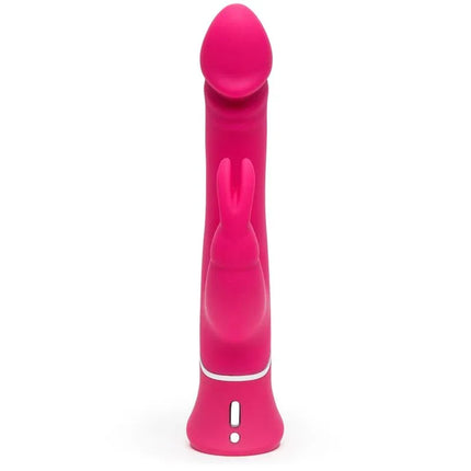 Realistic Dual Density Rabbit Vibe Pink with lifelike texture and 12 vibration functions for enhanced pleasure experience.