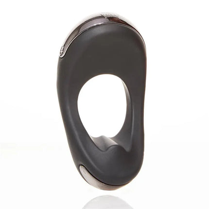 Atom Plus Virbrating Penis Ring and Perianal Stimulator Black - dual-motor wearable for enhanced pleasure and intimacy.