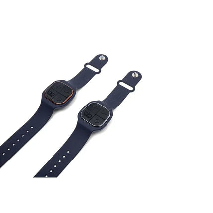 Wrist remote controls for Couple Masturbator Pulse Duo Lux for seamless, hands-free sharing and pleasure exploration.