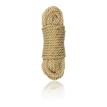 Synthetic Hemp Bondage Rope Nature 10 Meter in natural tone for BDSM play