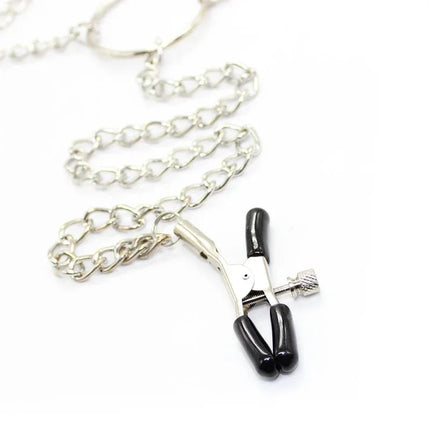 Nipple Clamps and Clit Clamps with Chain Metal, BDSM accessories for intense pleasure and adventurous play