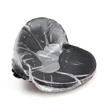 Nipple Covers with Lace Black/Red featuring self-adhesive design and sensual black lace trim for bold intimate style.