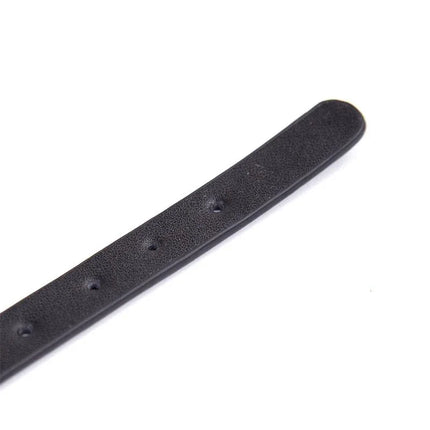 Close-up of Collar Adjustable 43 cm Black from Latetobed BDSM Line