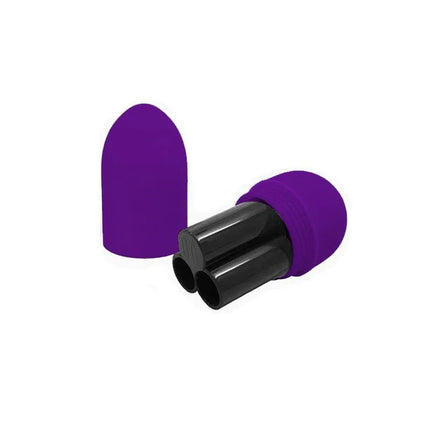 Vibrating Egg with Remote Control Dark Purple featuring wireless design and dual ends for versatile pleasure from up to 20 meters.