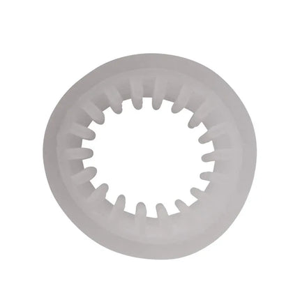 Interior view of the Super-Stretch Mini Stroker showing textured design for enhanced sensations.