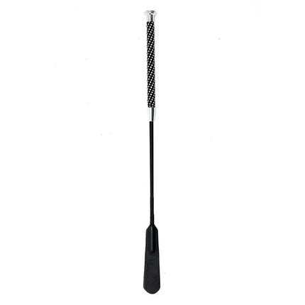Whip Leather 50 cm, premium leather paddle for BDSM play, black color, durable material, 50 cm length for control and varied impact.