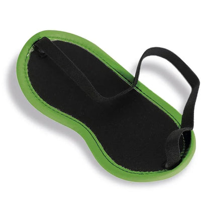 ow ne in the Dark Blindfold with glowing green edges and black body from Intoyou Shining Line, perfect for illuminated bondage play.