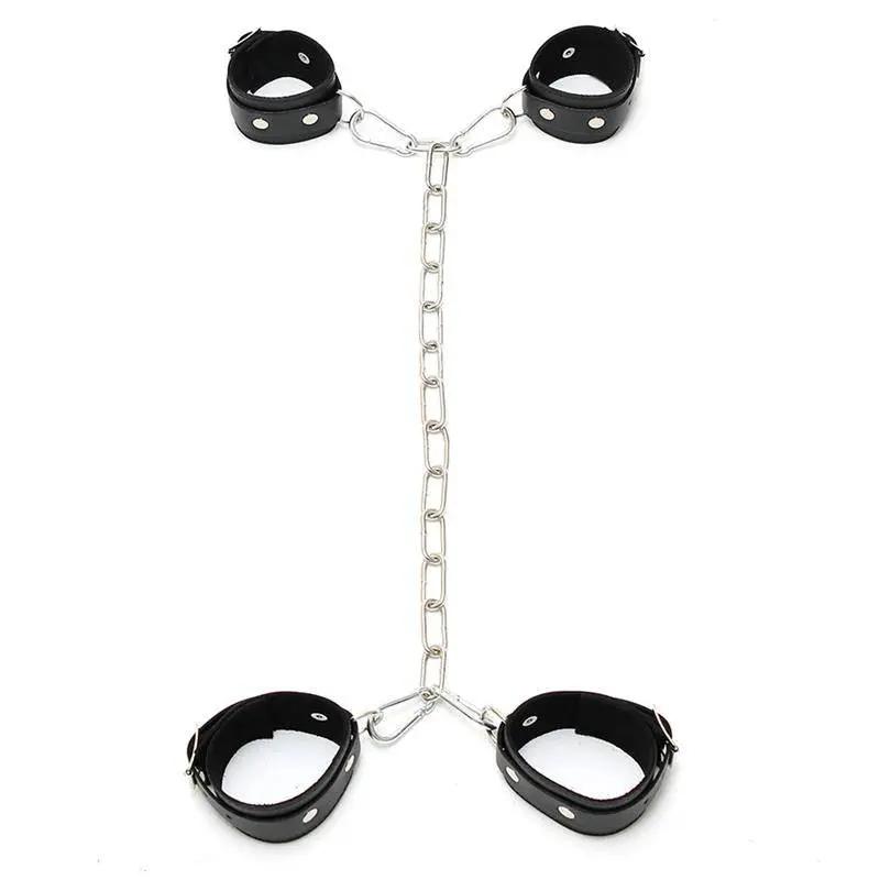 Cuffs with Metal Chain Adjustable