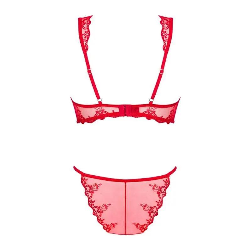 Lonesia Lace Bra Set With Thong