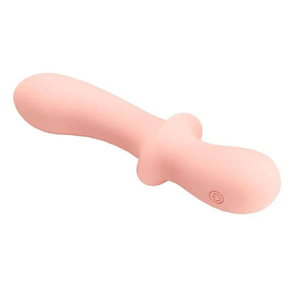 Abigal Vibrator Full Silicone with curved head for targeted stimulation